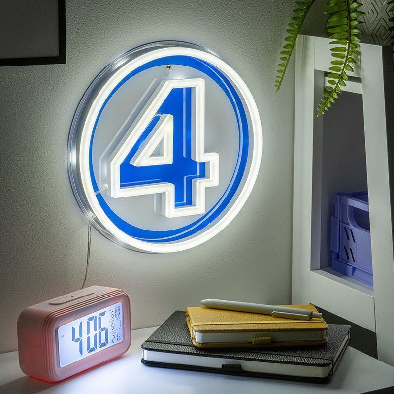PP14789MUVN - FANTASTIC 4 WALL MOUNTABLE LED NEON LIGHT