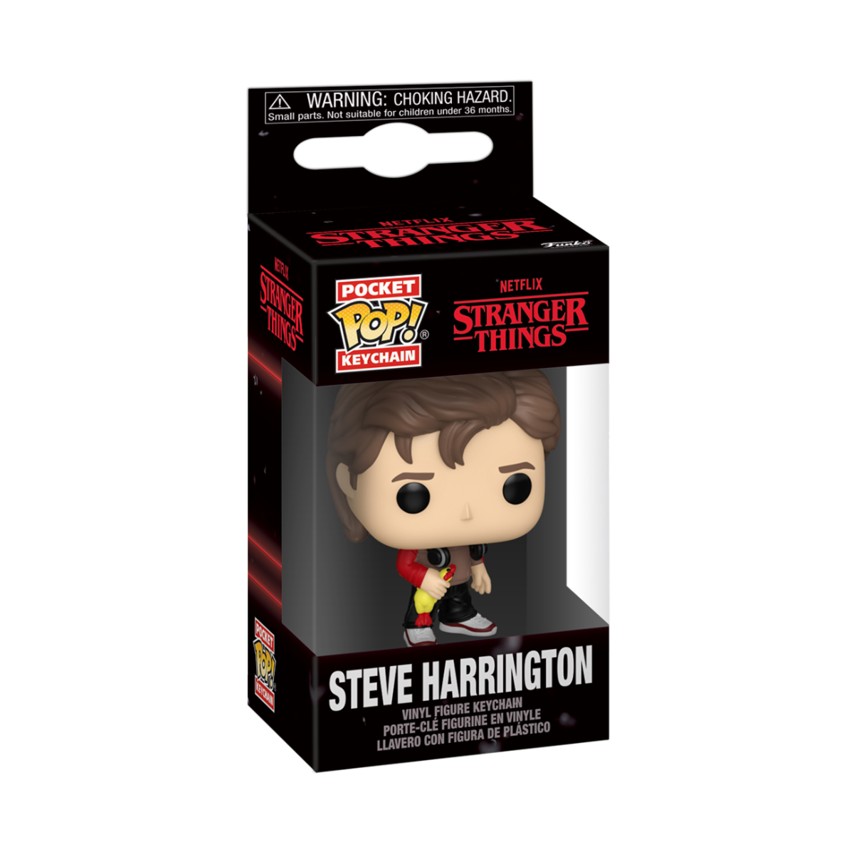 STRANGER THINGS - KEYCHAIN - STEVE HARRINGTON 4CM