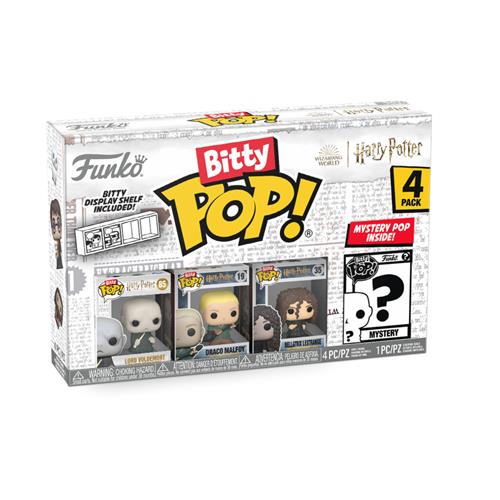 71318 - HARRY POTTER - FUNKO BITTY POP VINYL FIGURE - VOLDEMORT (4PK)
