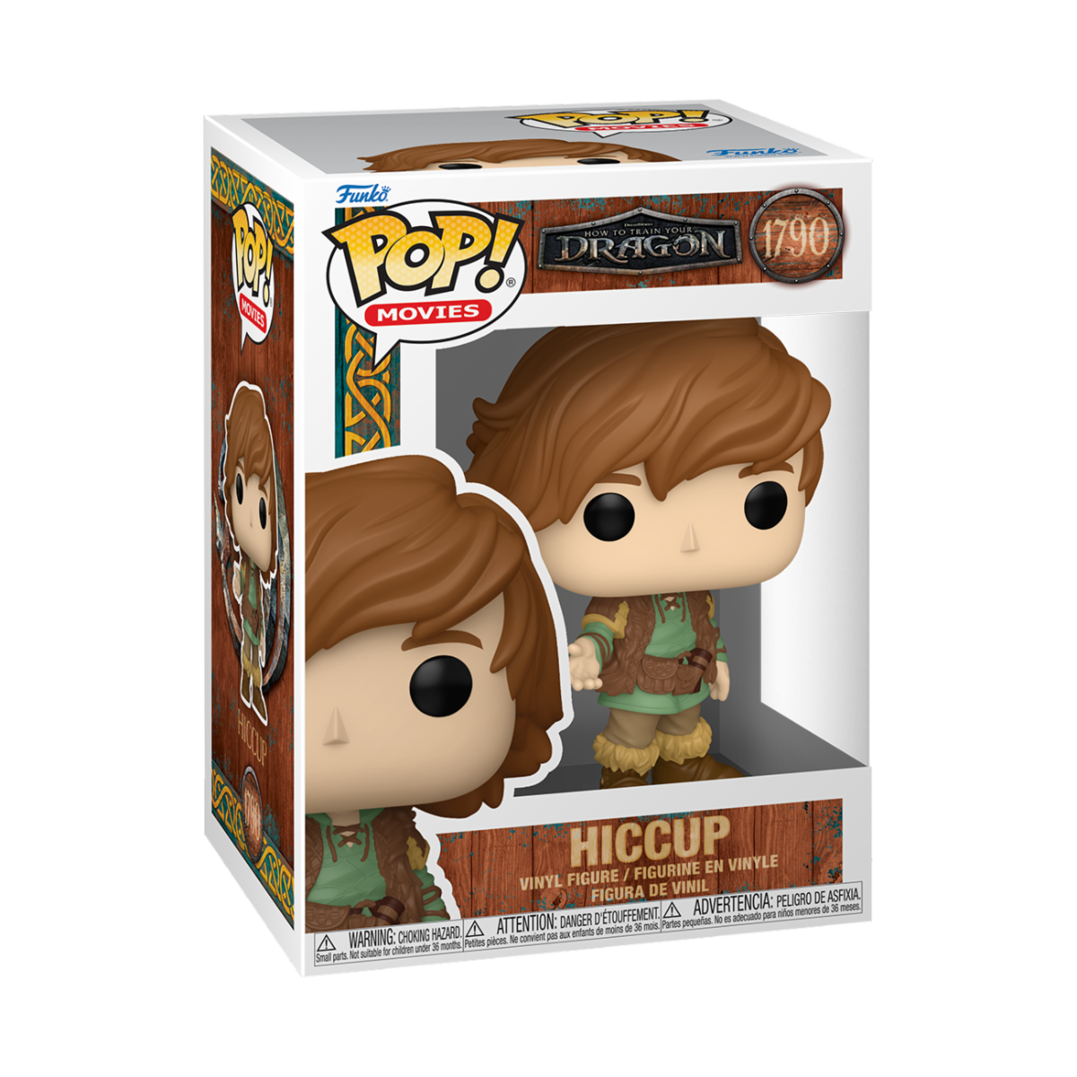 DISNEY: HOW TO TRAIN YOUR DRAGON - POP FUNKO VINYL FIGURE 1790 HICCUP 9CM
