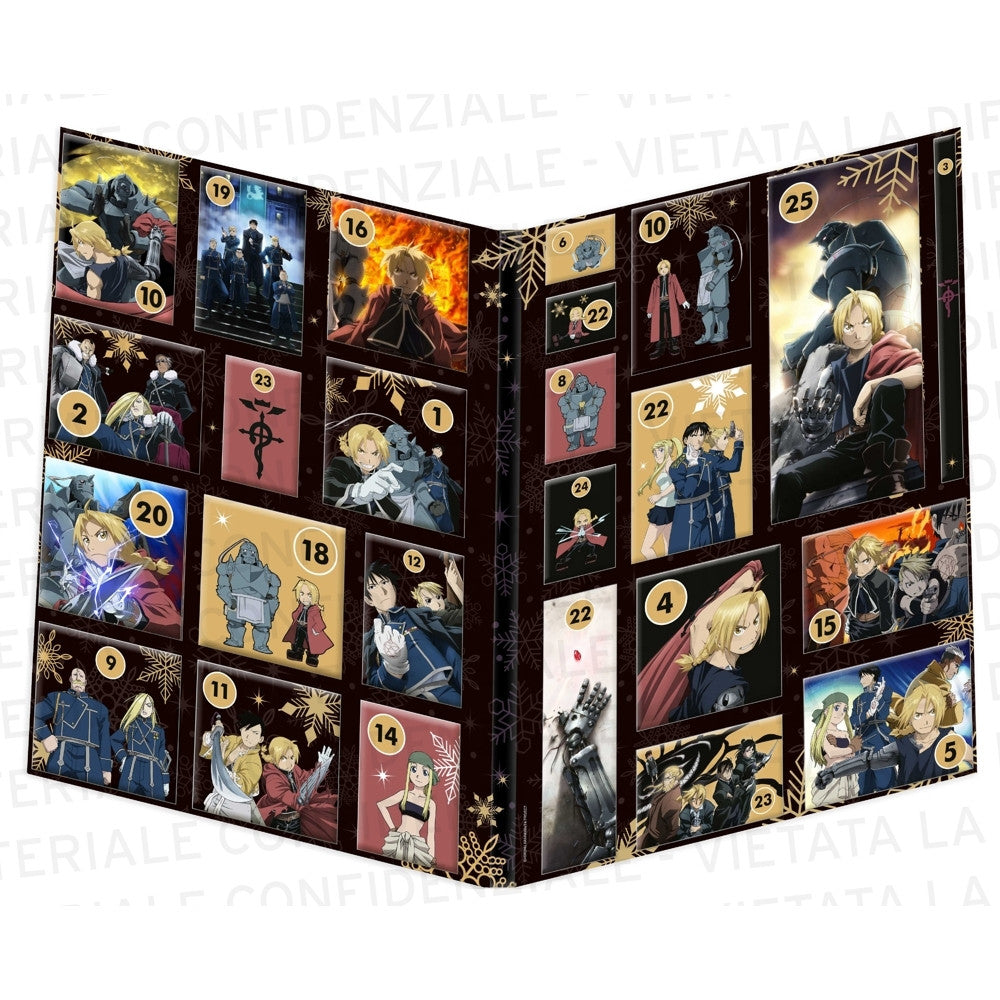 FULL METAL ALCHEMIST - CALENDARIO DELL'AVVENTO
