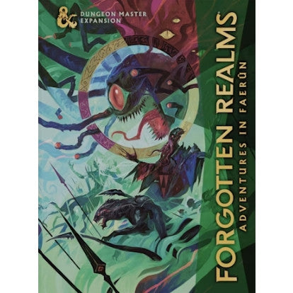 D&D 5.0 - FORGOTTEN REALMS: ADVENTURES IN FAERUN - ALTERNATE COVER - ENG