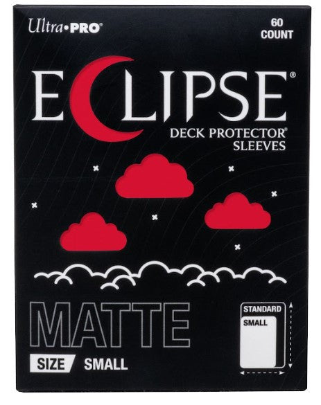 16694 - 60 ECLIPSE DECK PROTECTOR SLEEVES - SMALL - MATTE - APPLE RED