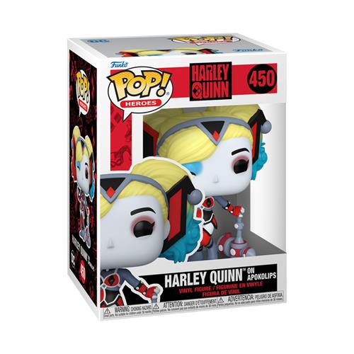 DC COMICS: HARLEY QUINN TAKEOVER - POP FUNKO VINYL FIGURE 450 HARLEY (APOKOLIPS) 9CM