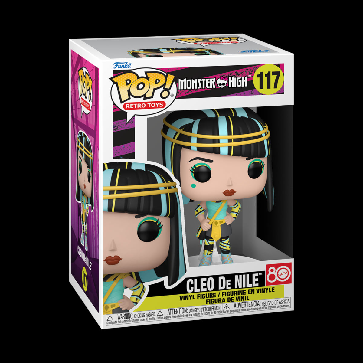 MONSTER HIGH - POP FUNKO VINYL FIGURE 117 CLEO 9CM