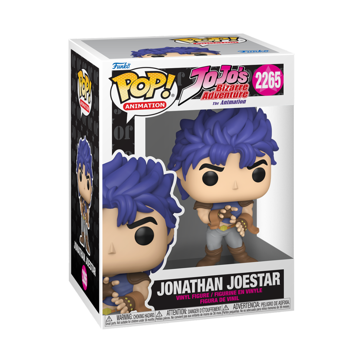 JOJO'S BIZARRE ADVENTURE S2 - POP FUNKO VINYL FIGURE 2265 JONATHAN JOESTAR 9CM
