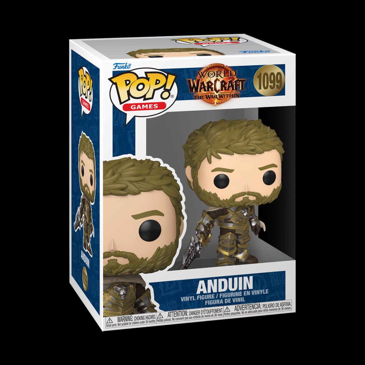 WORLD OF WARCRAFT - POP FUNKO VINYL FIGURE 1099 ANDUIN (WW) 9CM