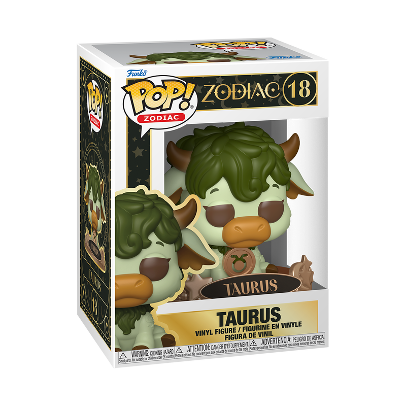 ZODIAC S2 - POP FUNKO VINYL FIGURE 18 TAURUS 9CM