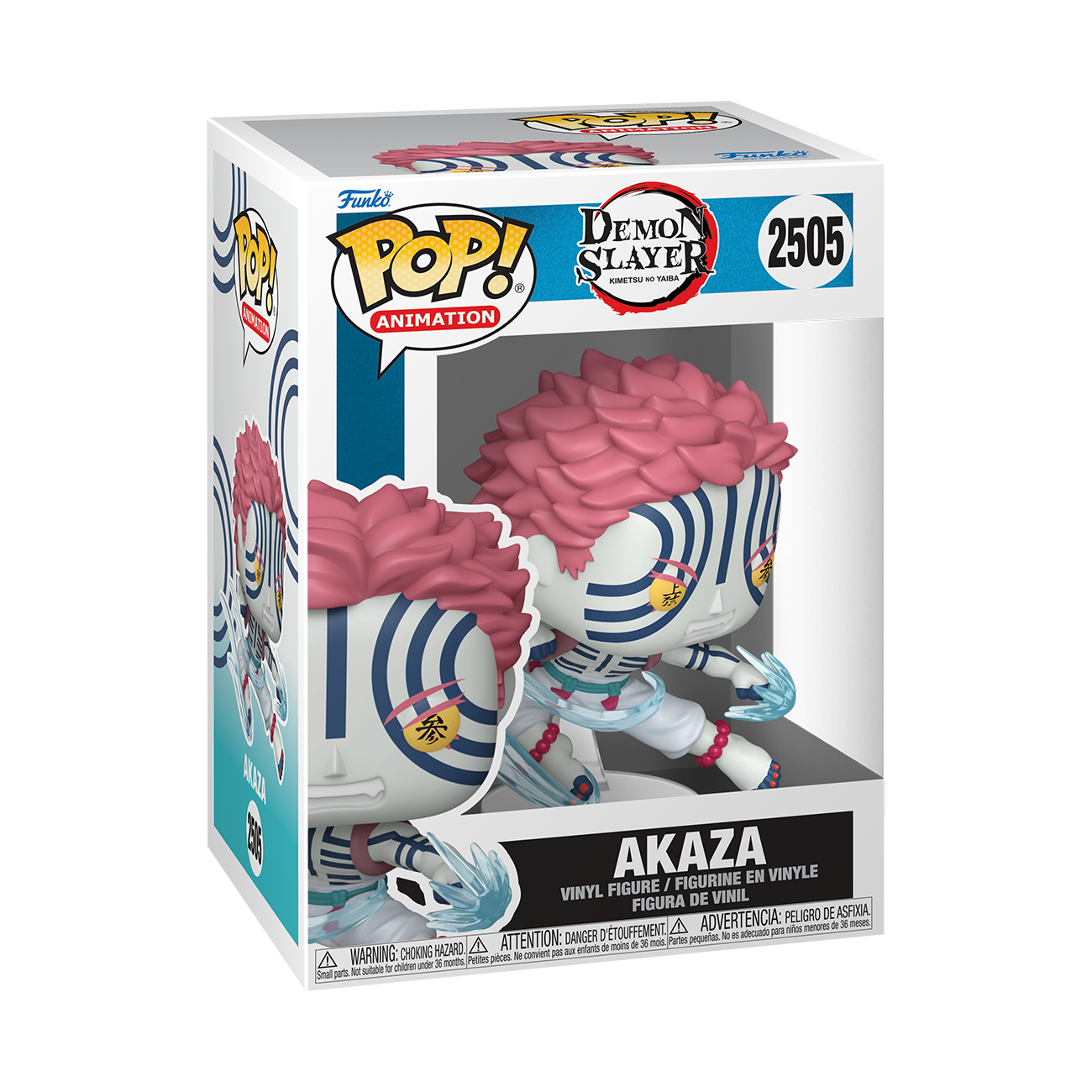 DEMON SLAYER MOVIE 1 - POP FUNKO VINYL FIGURE 2505 AKAZA 9CM