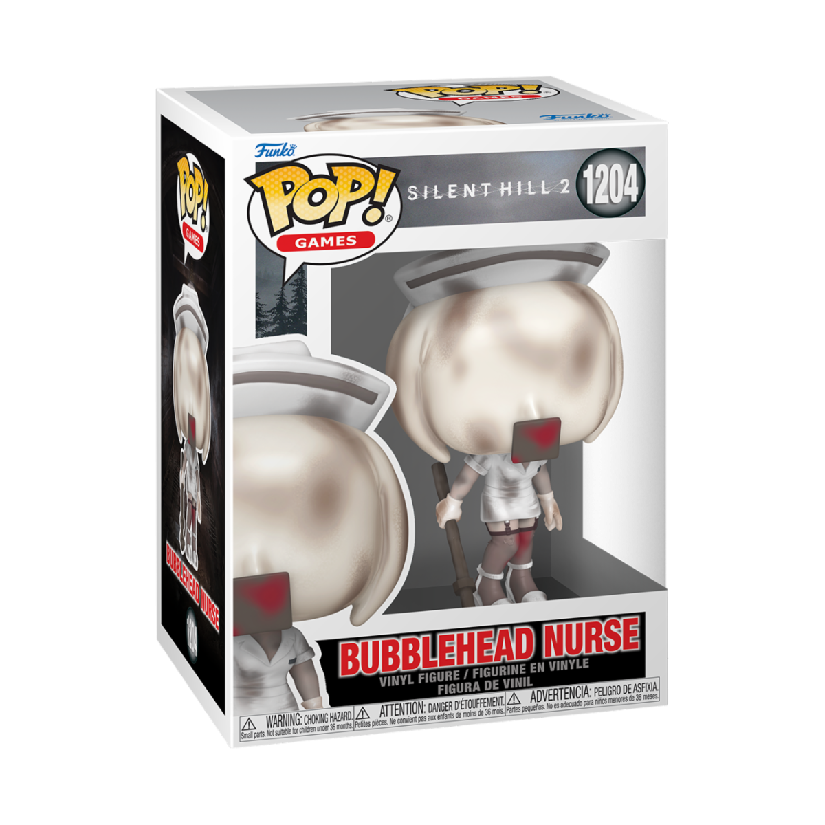 SILENT HILL S1 - POP FUNKO VINYL FIGURE 1204 BUBBLE HEAD NURSE 9CM