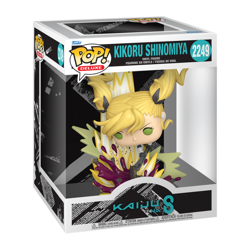 KAIJU NO8 - POP FUNKO DELUXE VINYL FIGURE 2249 KIKORU SHINOMIYA (AXE SLAM)