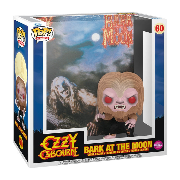 MUSIC: OZZIE OSBOURNE - POP FUNKO VINYL FIGURE 60 BARK AT THE MOON 9CM