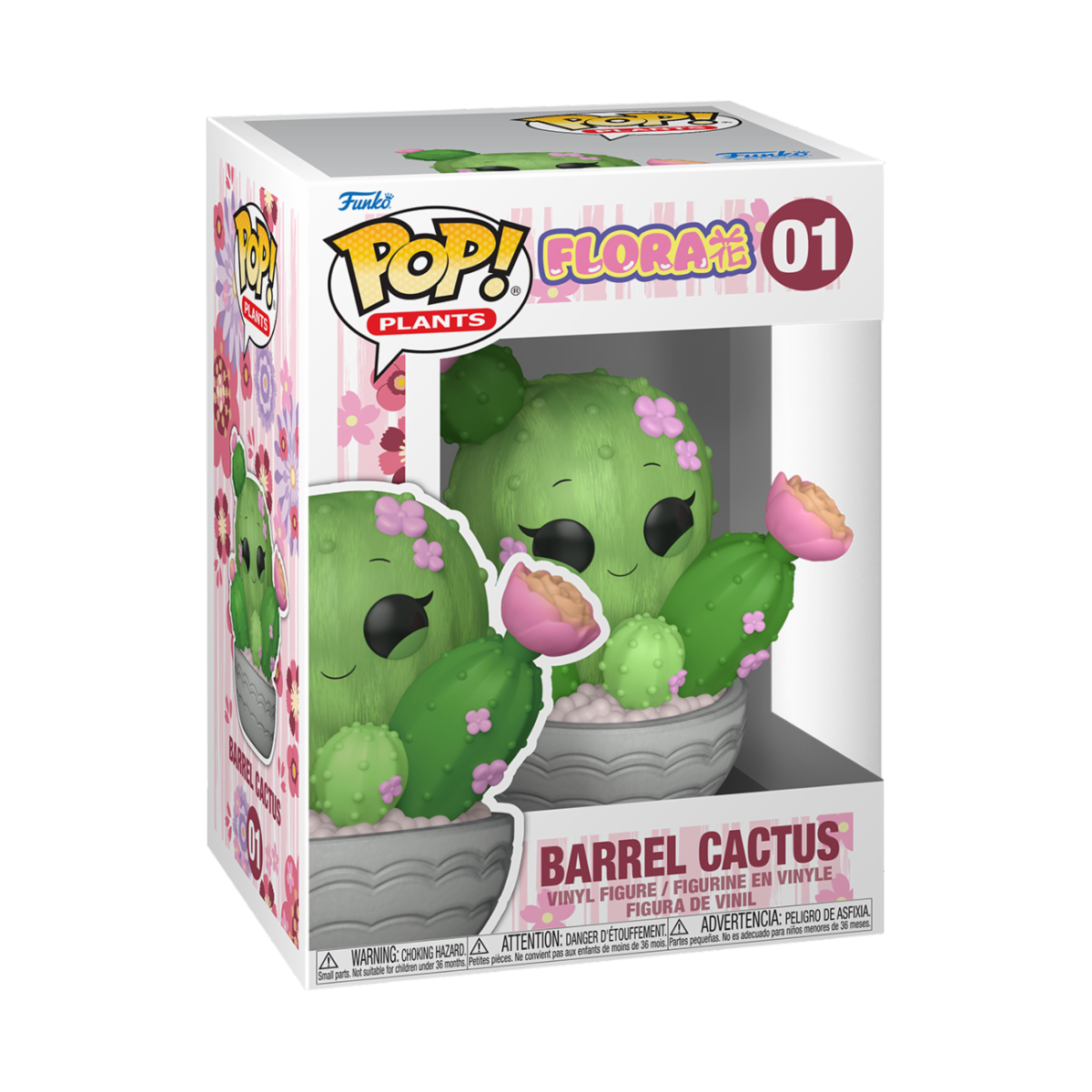 POP PLANTS: FLORA - POP FUNKO VINYL FIGURE 01 BARREL CACTUS 9CM