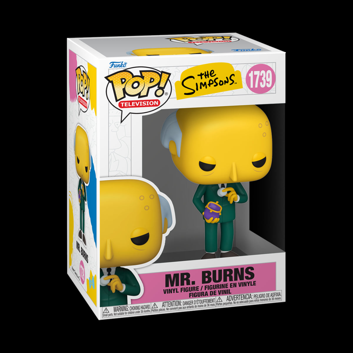 THE SIMPSONS - POP FUNKO VINYL FIGURE 1739 MR.BURNS 9CM