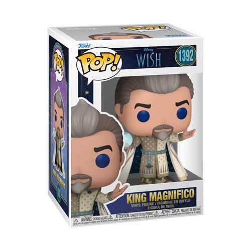 DISNEY - WISH - POP FUNKO VINYL FIGURE 1392 KING MAGNIFICO 9CM