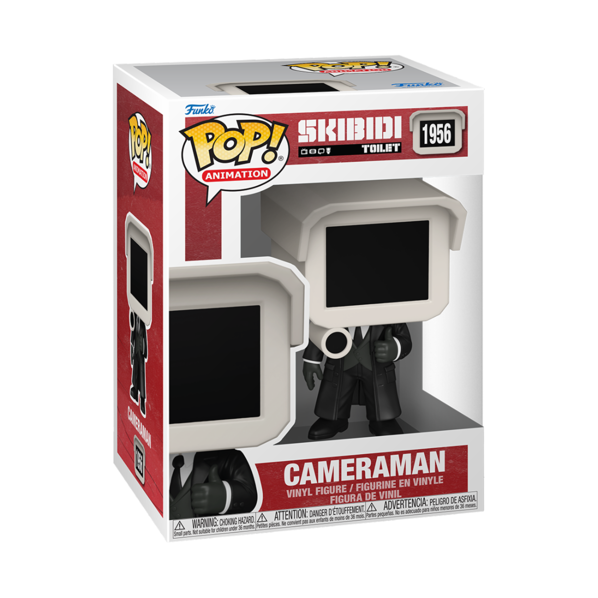 SKIBIDI TOILET- POP FUNKO VINYL FIGURE 1956 CAMERAMAN 9CM
