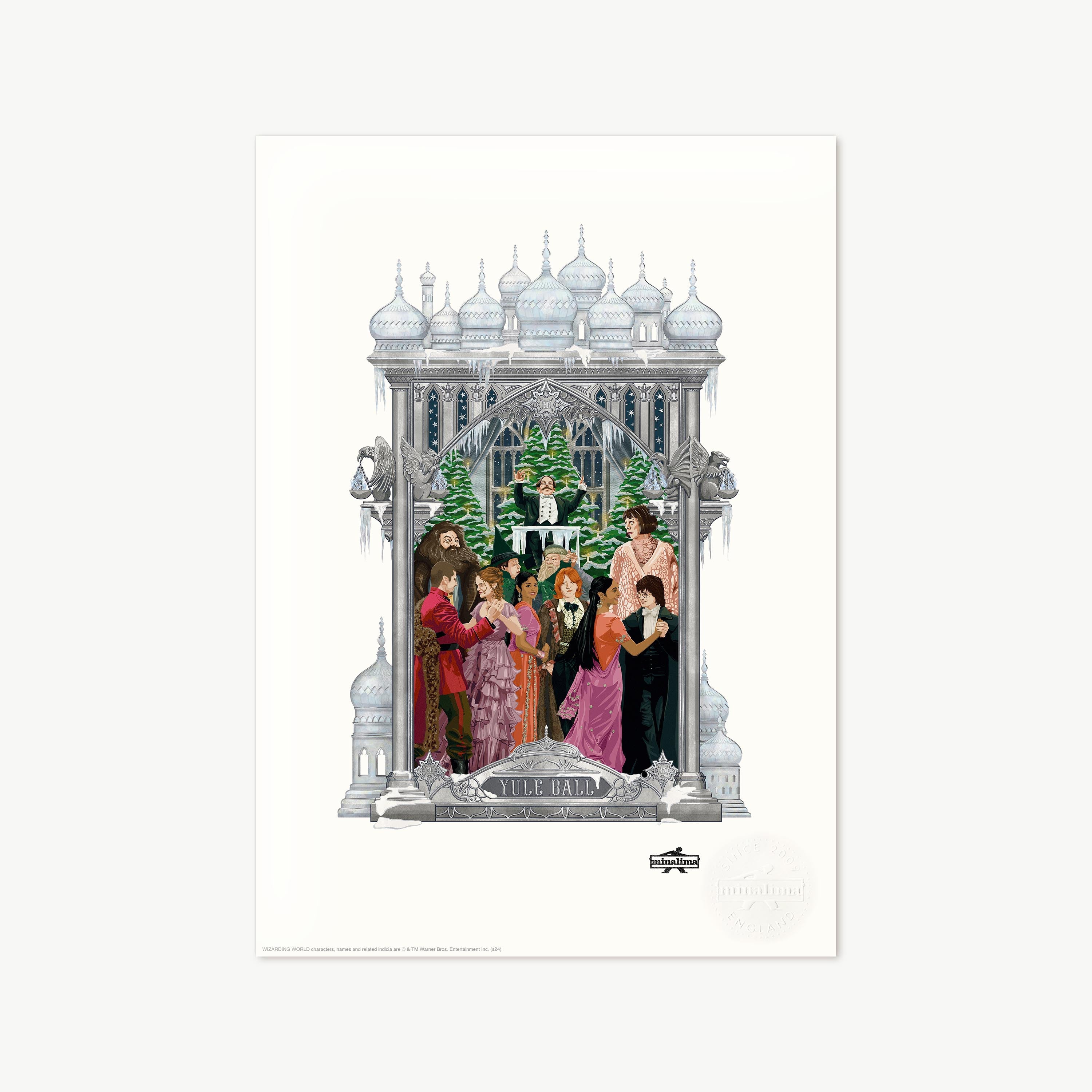 HPMM32SF - FESTIVE MAGIC - YULE BALL - ART PRINTS