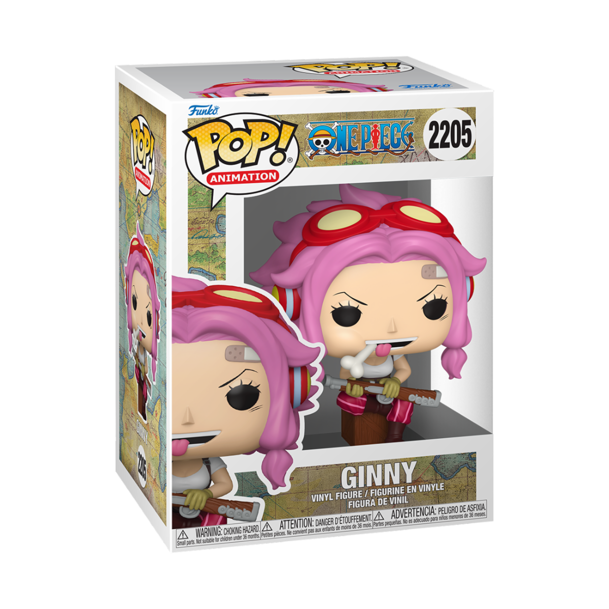 ONE PIECE S13 - POP FUNKO VINYL FIGURE 2205 GINNY 9CM