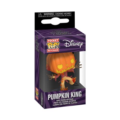 DISNEY - NIGHTMARE BEFORE CHRISTMAS: 30TH ANNIVERSARY - KEYCHAIN - PUMPKING KING 4CM
