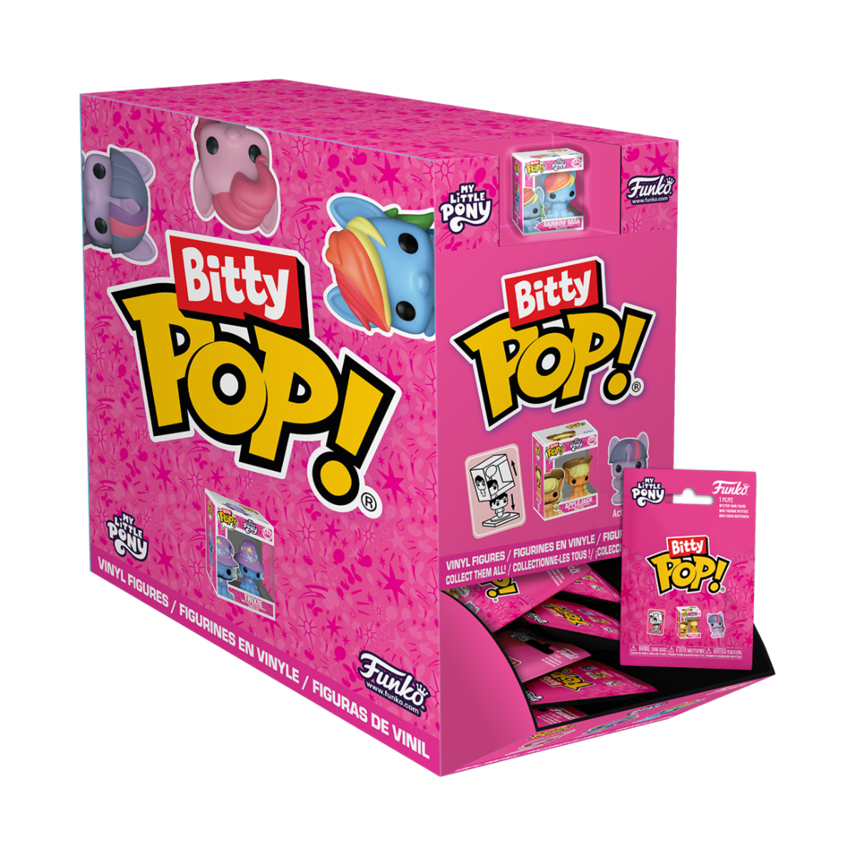 MY LITTLE PONY - POP FUNKO BITTY VINYL FIGURE - 32PZ DISPLAY 2CM