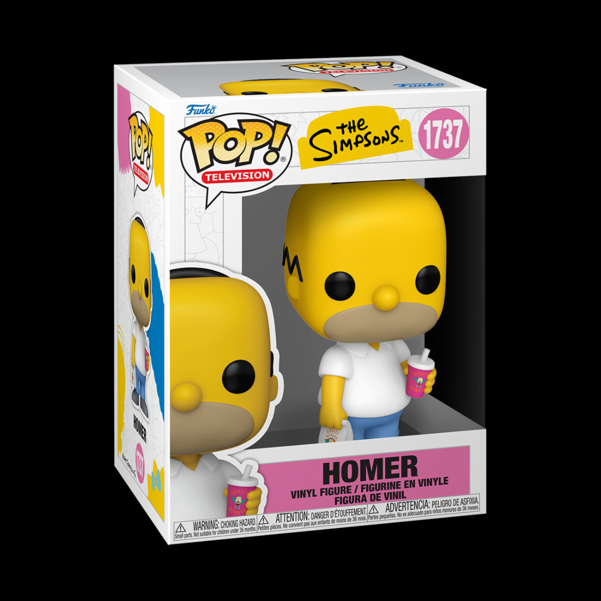 THE SIMPSONS - POP FUNKO VINYL FIGURE 1737 HOMER S11 9CM