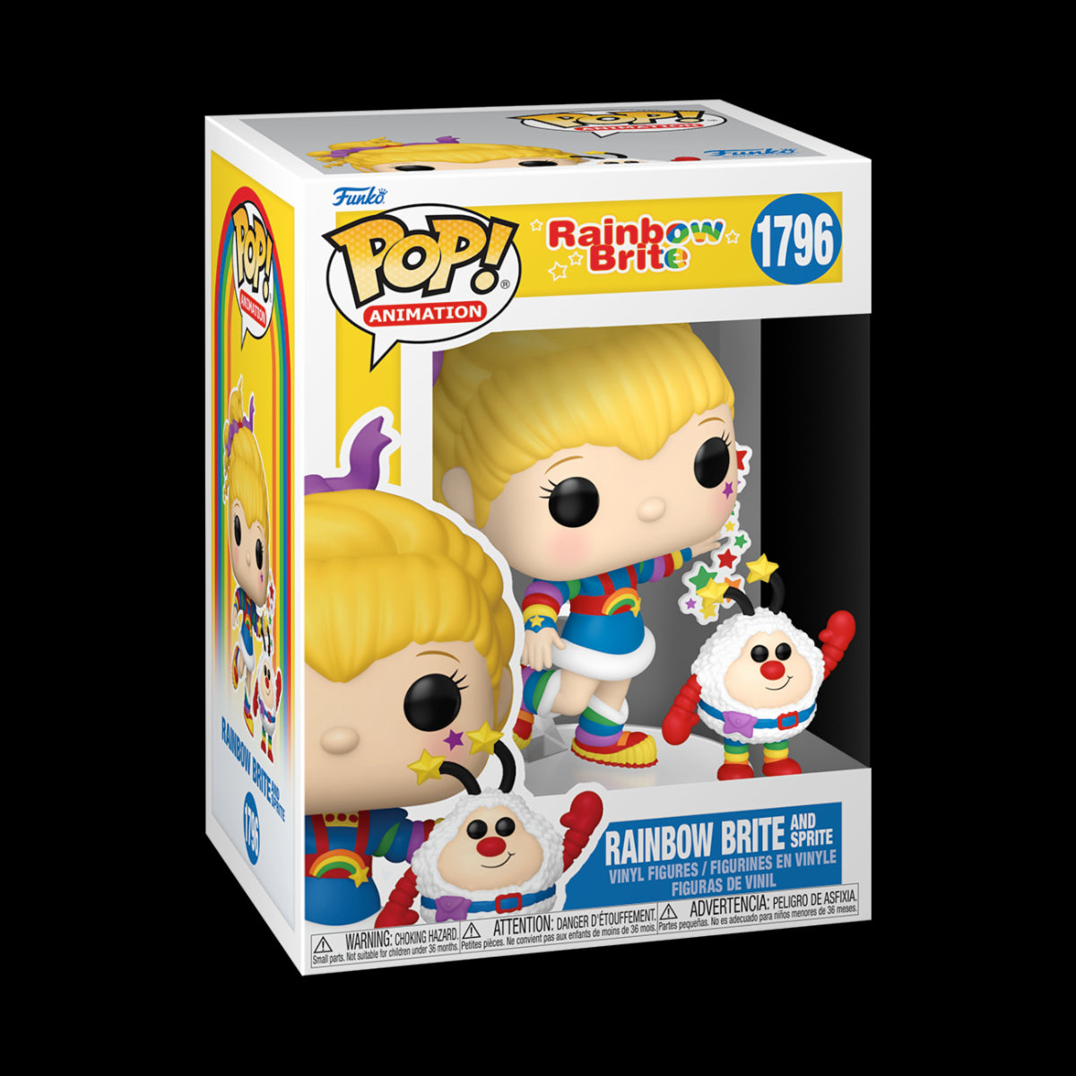 RAINBOW BRITE - POP & BUDDY FUNKO VINYL FIGURE 1796 RAINBOW BRITE &TWINK 9CM