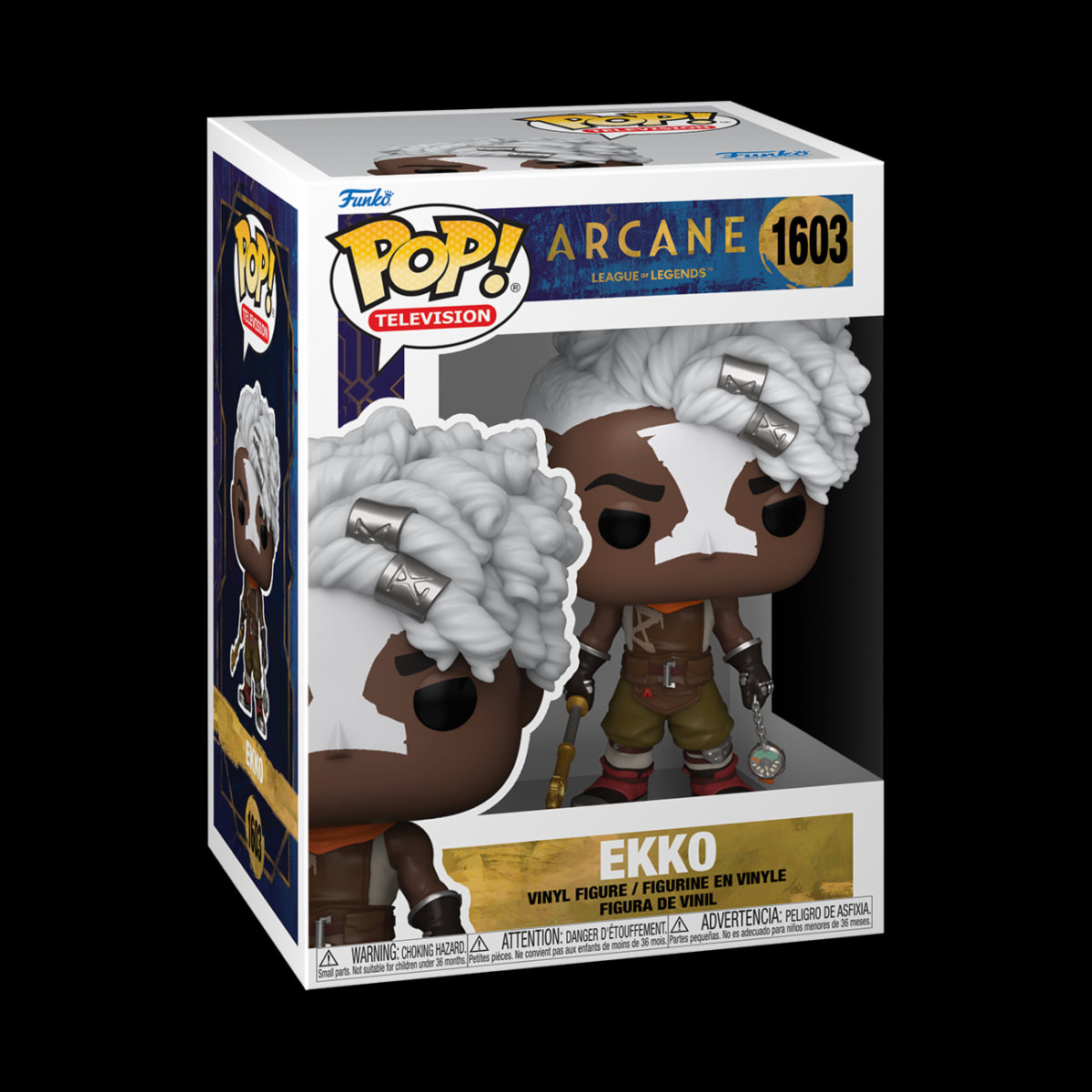 ARCANE: LEAGUE OF LEGENDS - POP FUNKO VINYL FIGURE 1603 EKKO 9CM