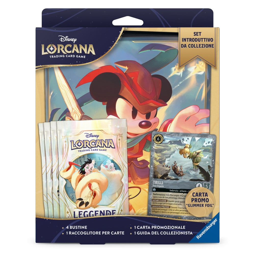 LORCANA - FABLED (4 BUSTE) - SET INTRODUTTIVO DA COLLEZIONE - ITA