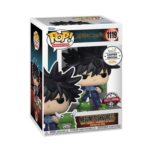 JUJUTSU KAISEN - POP & BUDDY FUNKO VINYL FIGURE 1119 MEGUMI W/ TOADS 9CM GA EXCL