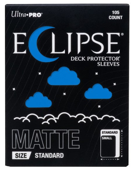 16682 - 105 ECLIPSE DECK PROTECTOR SLEEVES - STANDARD - MATTE - PACIFIC BLUE