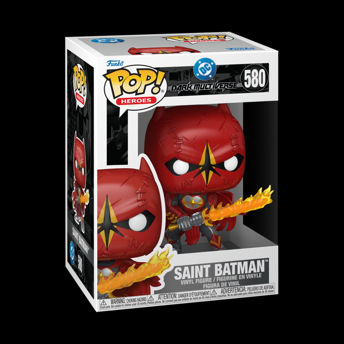 DC COMICS - POP FUNKO VINYL FIGURE 580 SAINT BATMAN 9CM