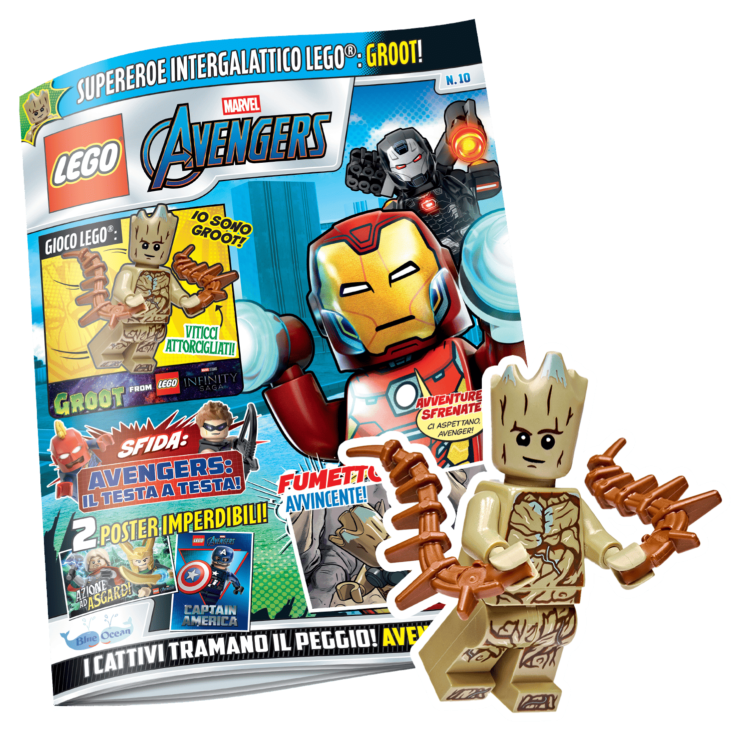 LEGO AVENGERS N.10 - GROOT