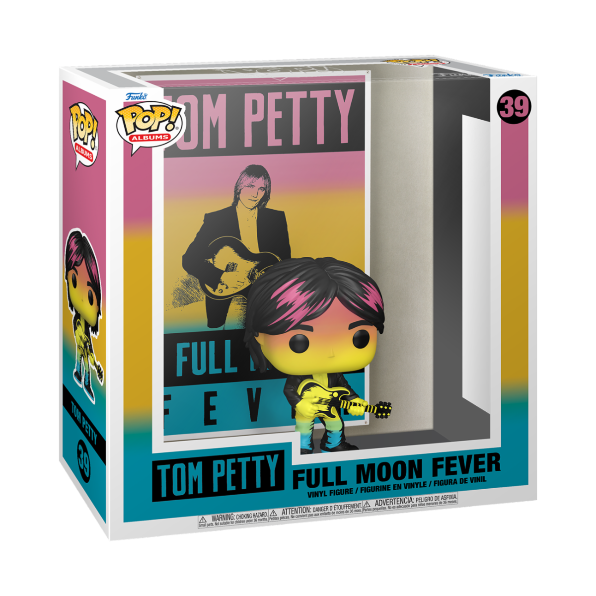 MUSIC: TOM PETTY - POP FUNKO ALBUM COVER VINYL FIGURE 39 FULL MOON FEVER 9CM