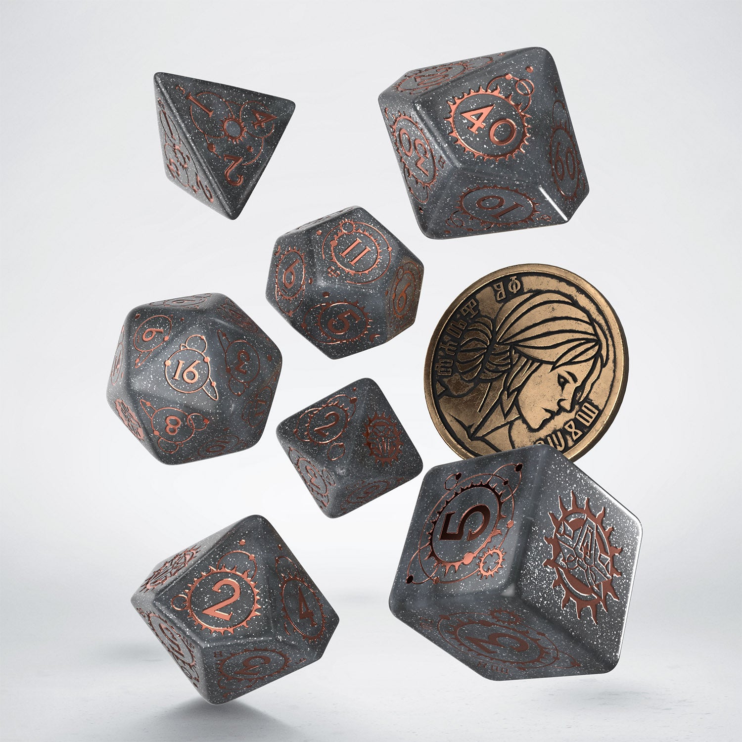 SWCI04 - THE WITCHER DICE SET: CIRI - ELDER BLOOD