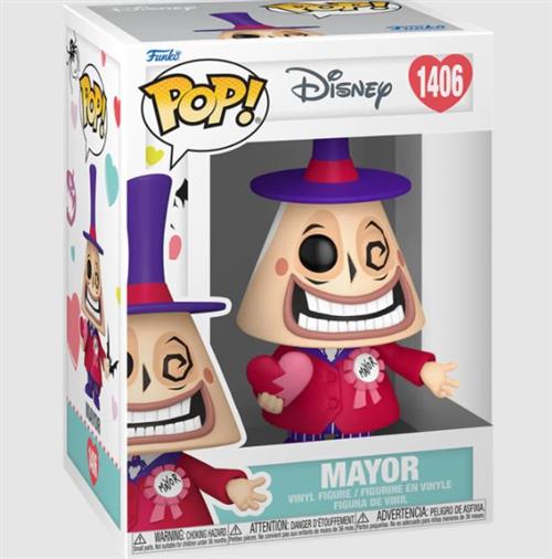 DISNEY: NIGHTMARE BEFORE CHRISTMAS: VALENTINES - POP FUNKO VINYL FIGURE 1406 MAYOR 9CM