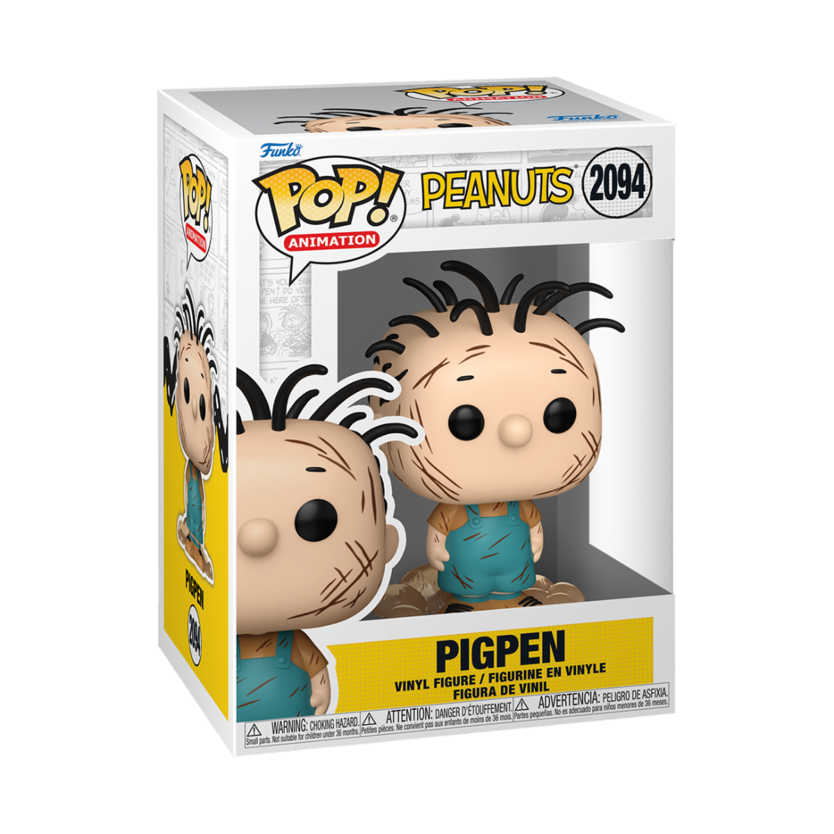 PEANUTS - POP FUNKO VINYL FIGURE 2094 PIGPEN 9CM