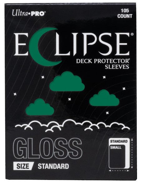 16705 - 105 ECLIPSE DECK PROTECTOR SLEEVES - STANDARD - GLOSS - FOREST GREEN