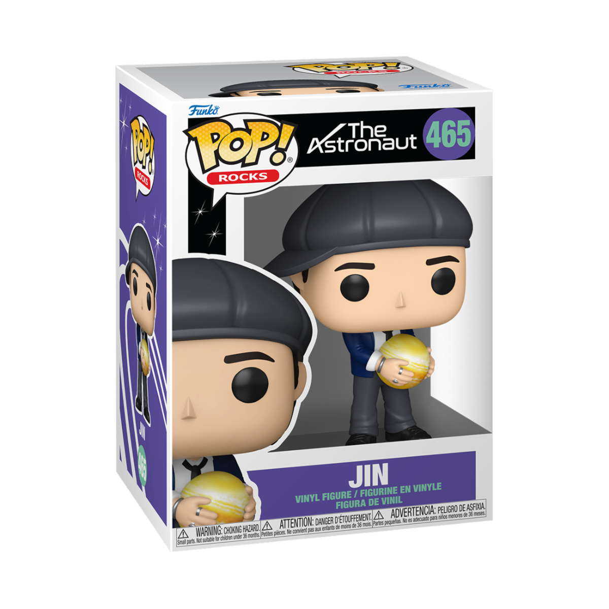 MUSIC: BTS - POP FUNKO VINYL FIGURE 465 JIN (ASTRONAUT) 9CM