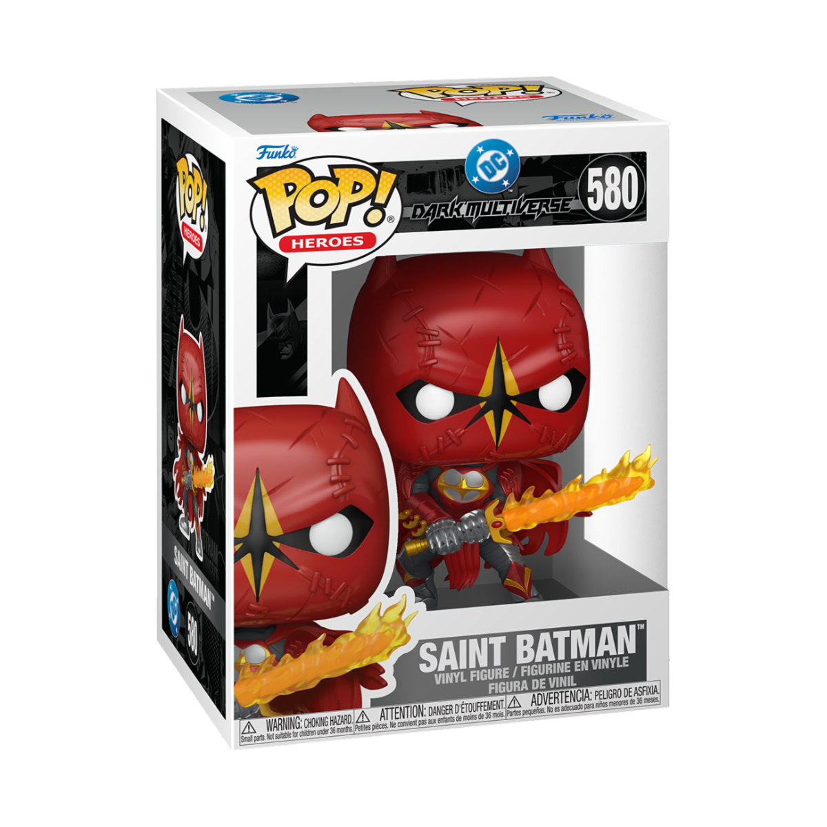 DC COMICS - POP FUNKO VINYL FIGURE 580 SAINT BATMAN 9CM