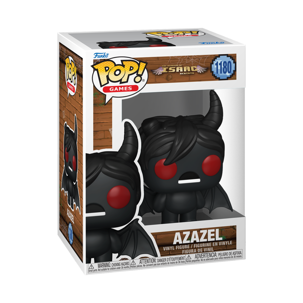 THE BINDING OF ISAAC - POP FUNKO VINYL FIGURE 1180 AZAZEL 9CM