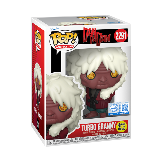 DANDADAN - POP FUNKO VINYL FIGURE - TURBO GRANNY (GW) 9CM COMICON 26 EXCL