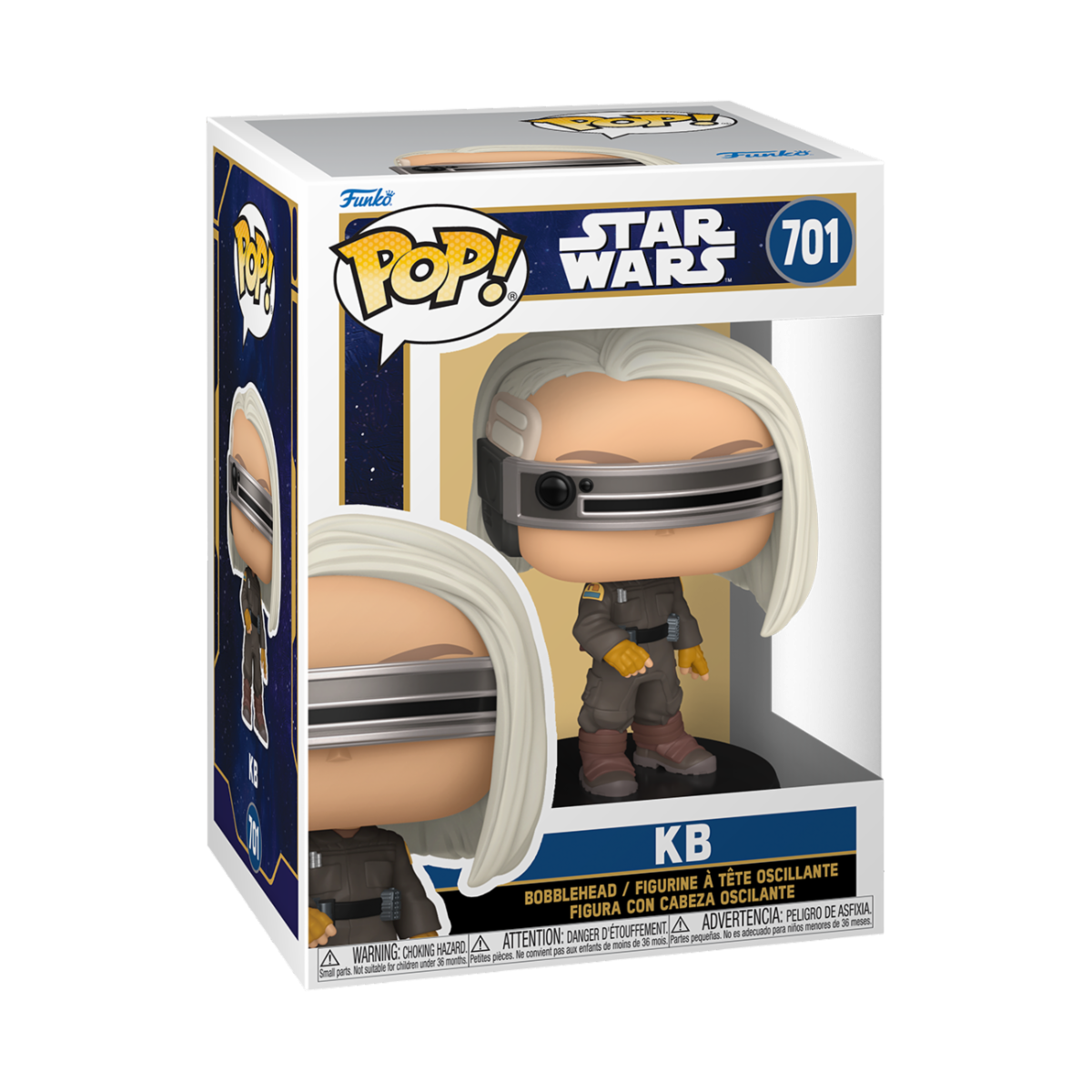 STAR WARS: SKELETON CREW - POP FUNKO VINYL FIGURE 701 KB 9CM