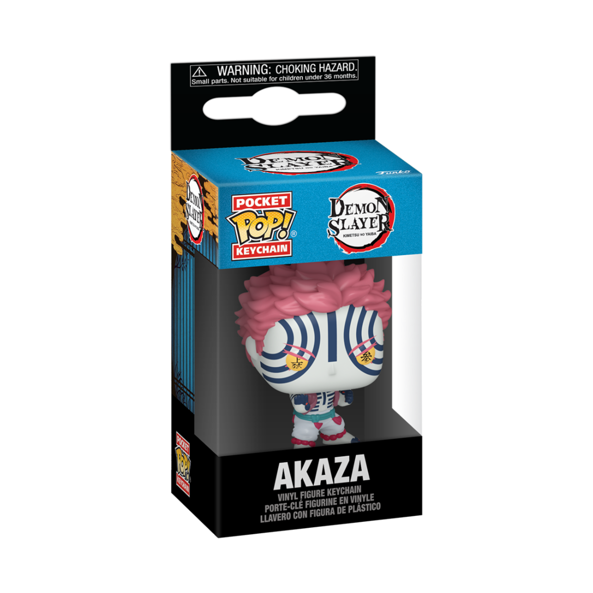 DEMON SLAYER - KEYCHAIN - AKAZA 4CM