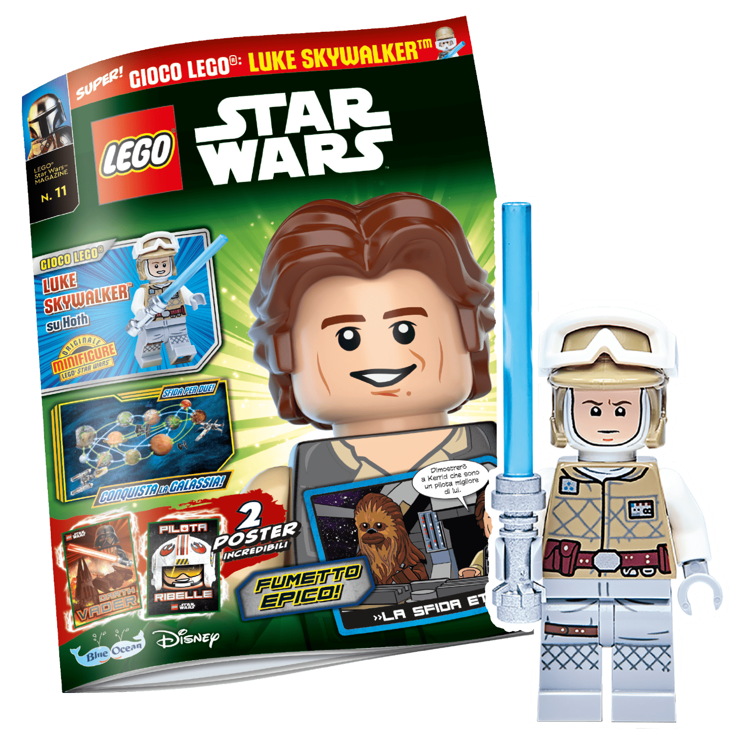LEGO STAR WARS N.11 - LUKE SKYWALKER