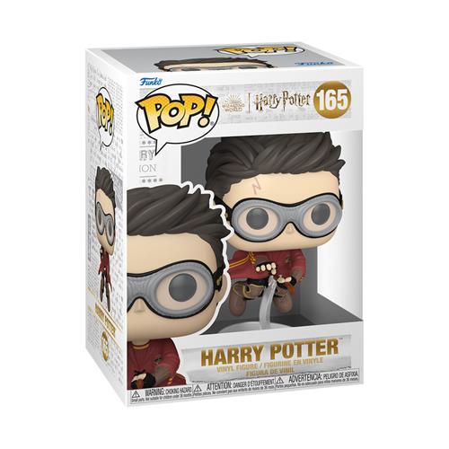 HARRY POTTER - POP FUNKO VINYL FIGURE 165 HARRY POTTER (WITH QUIDDITCH BROOM) 9CM