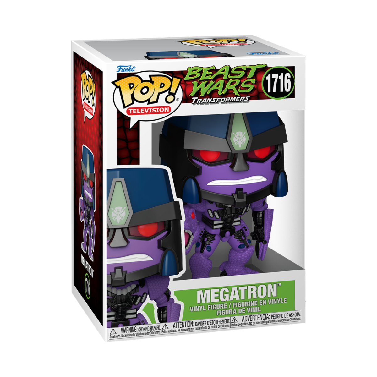 TRANSFORMERS - POP FUNKO VINYL FIGURE 1716 MEGATRON 9CM