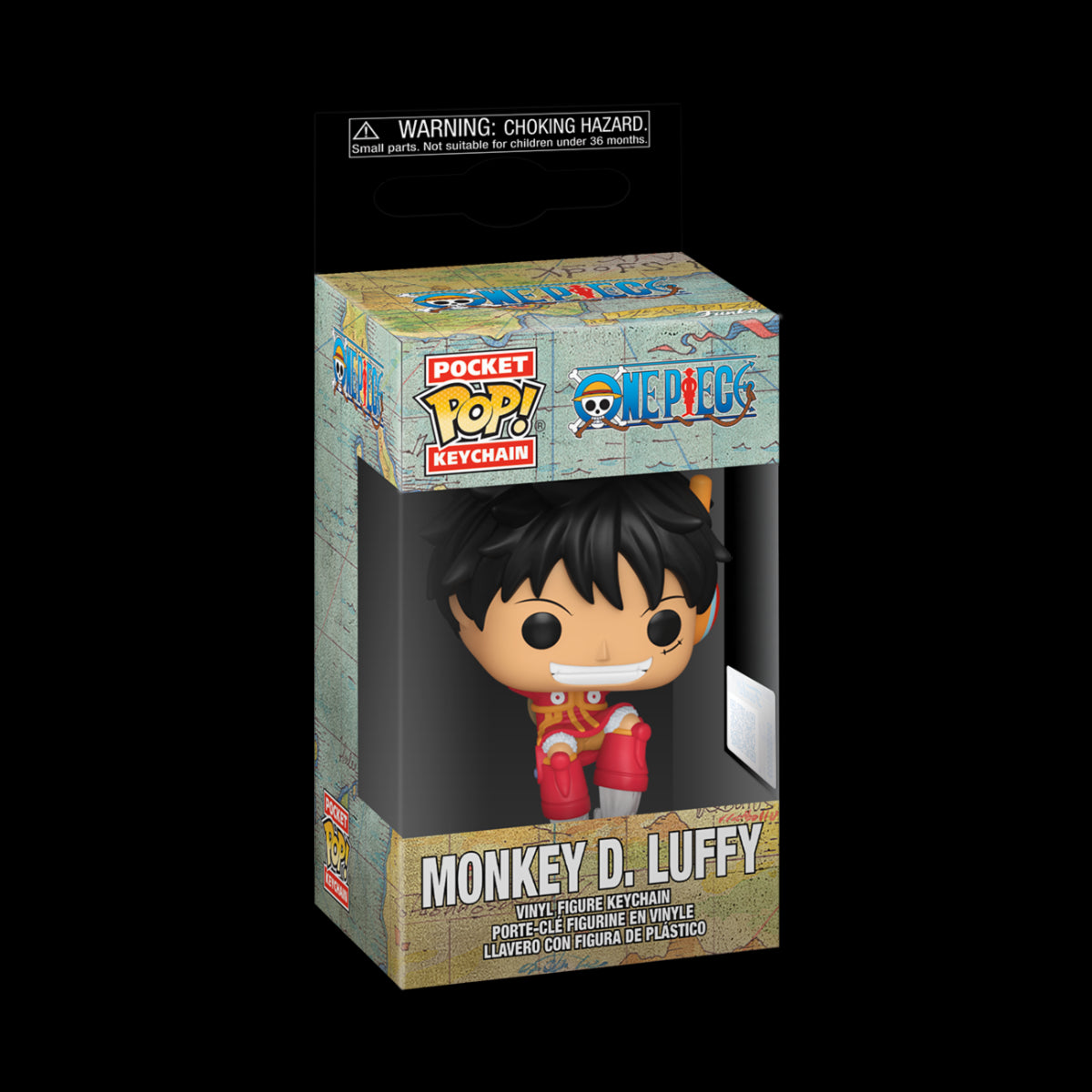 ONE PIECE - KEYCHAIN - LUFFY (EGGHEAD) 4CM