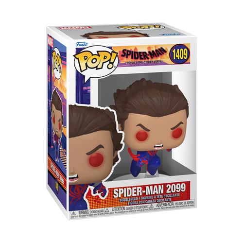 MARVEL: SPIDER-MAN ACROSS THE SPIDER- VERSE - POP FUNKO VINYL FIGURE 1409 2099 (UNMASKED) 9CM