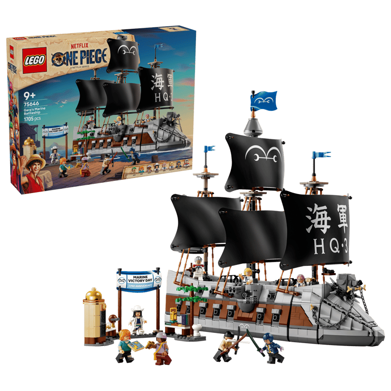 75646 - ONE PIECE - LA NAVE DA GUERRA DI GARP