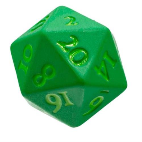 15937 - DUNGEONS & DRAGONS - VIVID HEAVY METAL DICE - GREEN